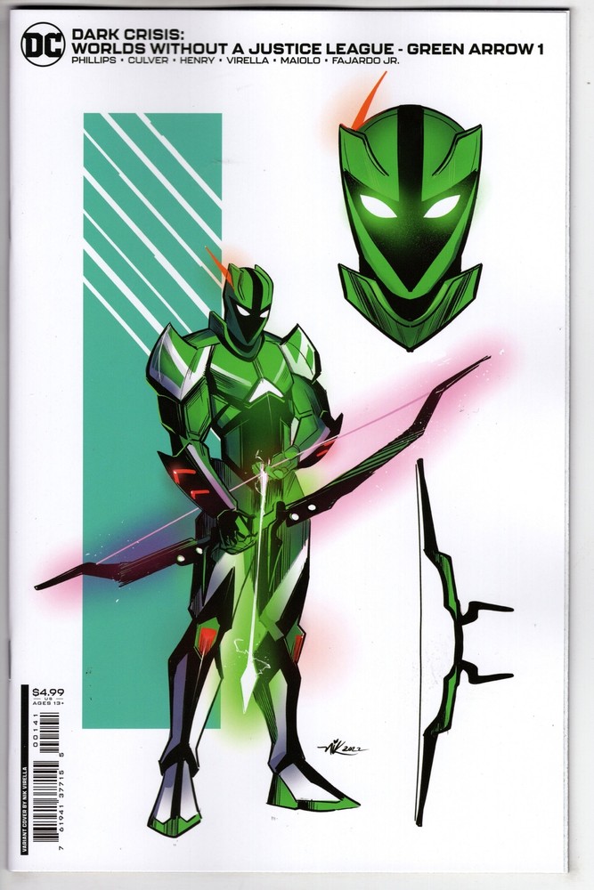 Dark Crisis Worlds Without A Justice League Green Arrow #1 (One Shot) Cover D Ni-image