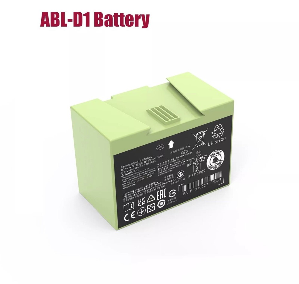 ABL-D1 Battery For iRobot Roomba e5 e6 i1 i2 i3 i4 i5 i6 I7 i7+ i8 J5 J6 J7 US-image
