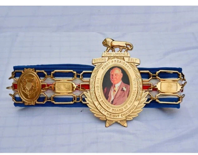 Lonsdale English Title Challenge Replica Boxing Belt