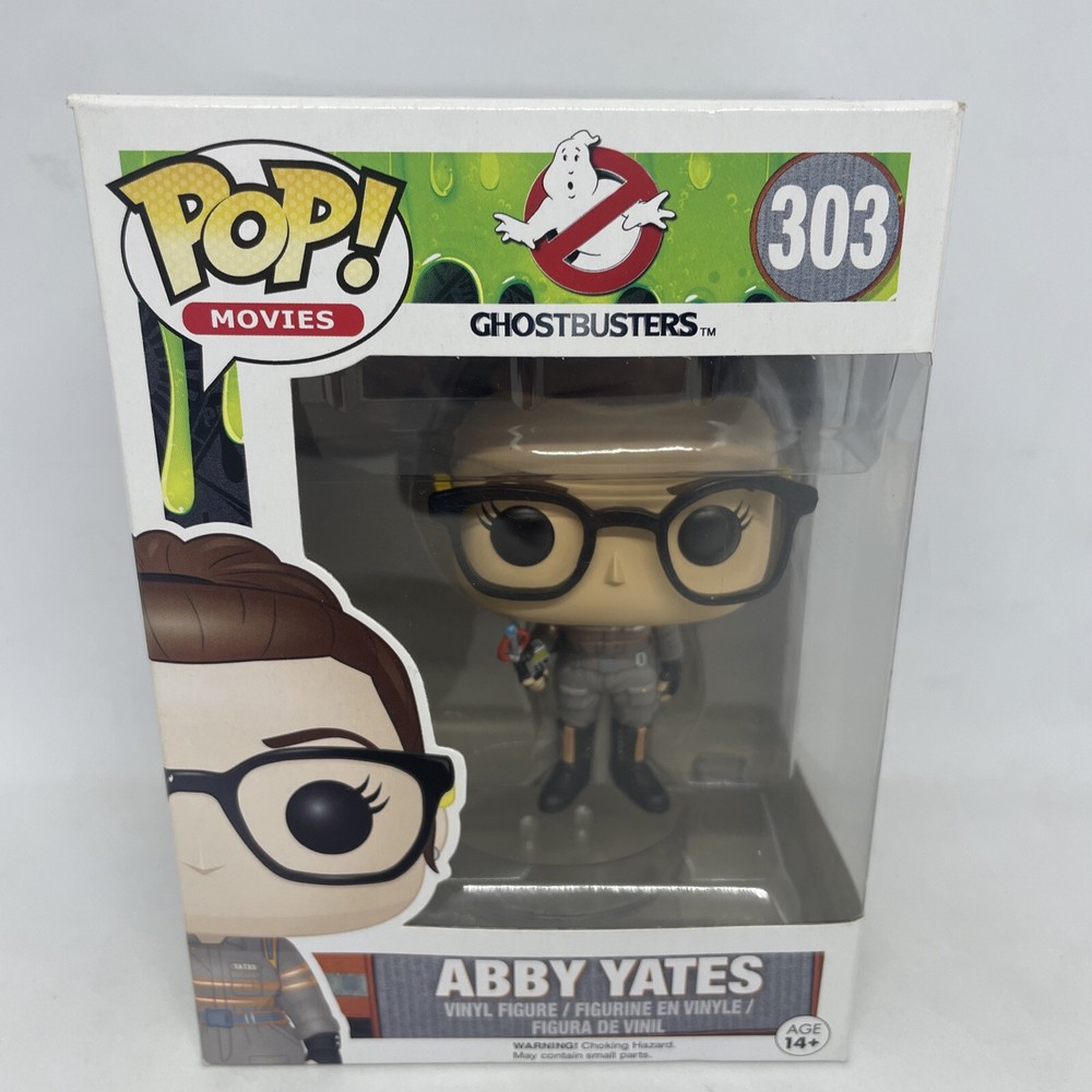 Abby Yates Vinyl Pop Ghostbusters Funko Figure 303 In Box-image