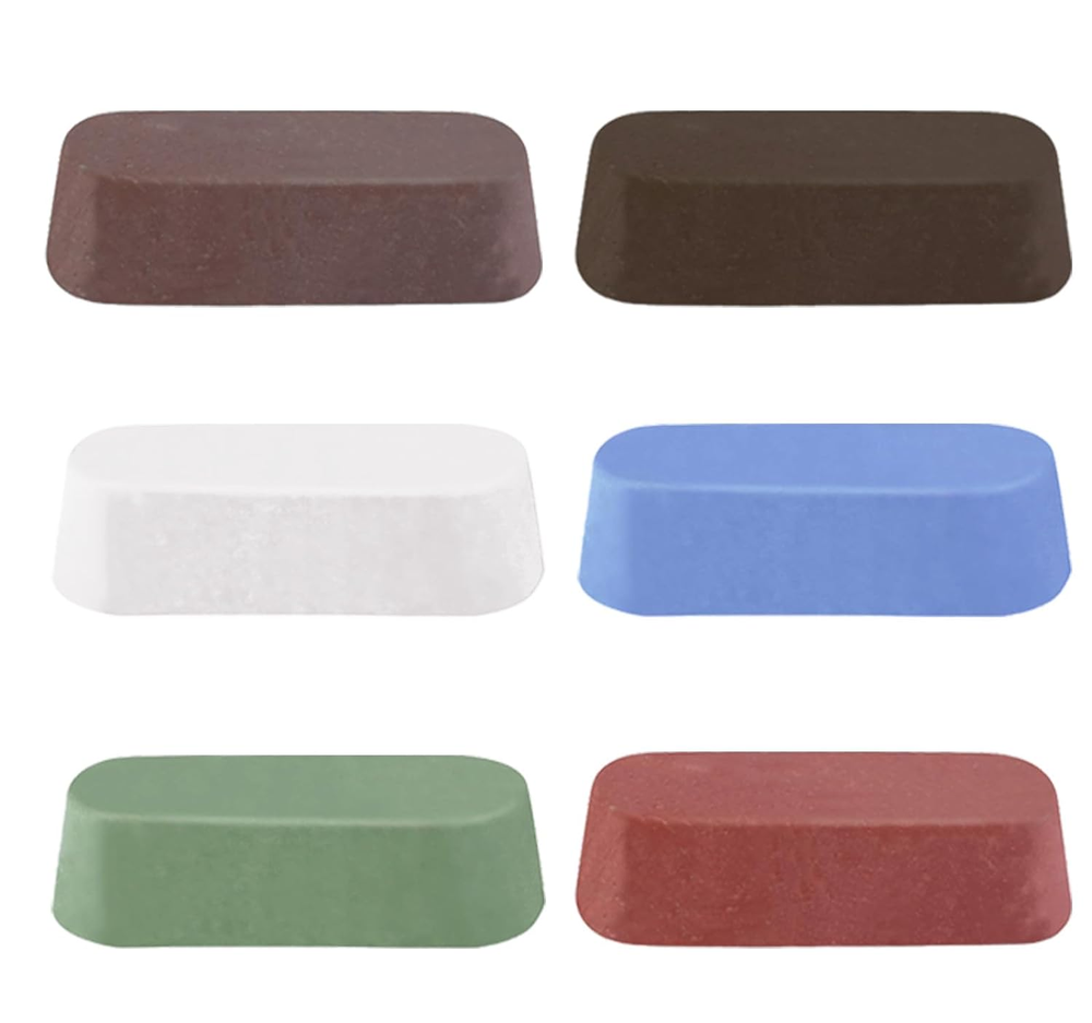 6 Pcs Metal Buffing Polishing Compound for Buffing Wheel Buffing Wheel Compound