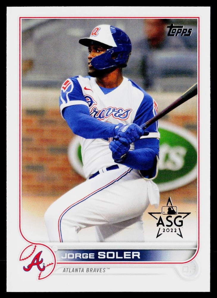 Jorge Soler 2022 Topps ASG Stamped #208 Atlanta Braves MLB Card
