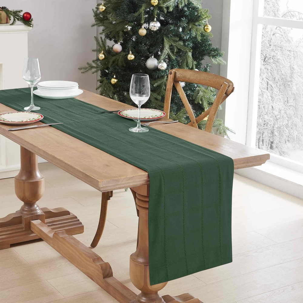 Elegant Chadwick Table Runner for Holiday Home Decor and Tabletop Styling  