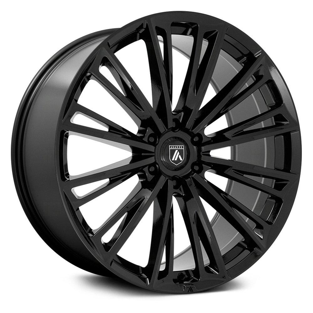 Asanti ABL-30 Corona 22x9.5 Black Truck Wheel Single Rim 6x135 87.1mm-image