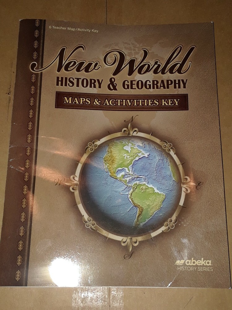 Abeka 6th Grade New World History Geography Maps Activities Answer Key-image