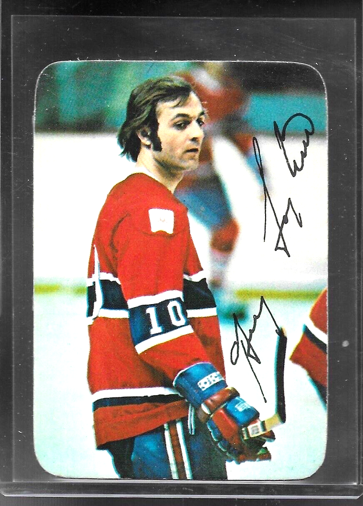 1976-77 Topps Glossy Insert Guy Lafleur #11 Hockey Card