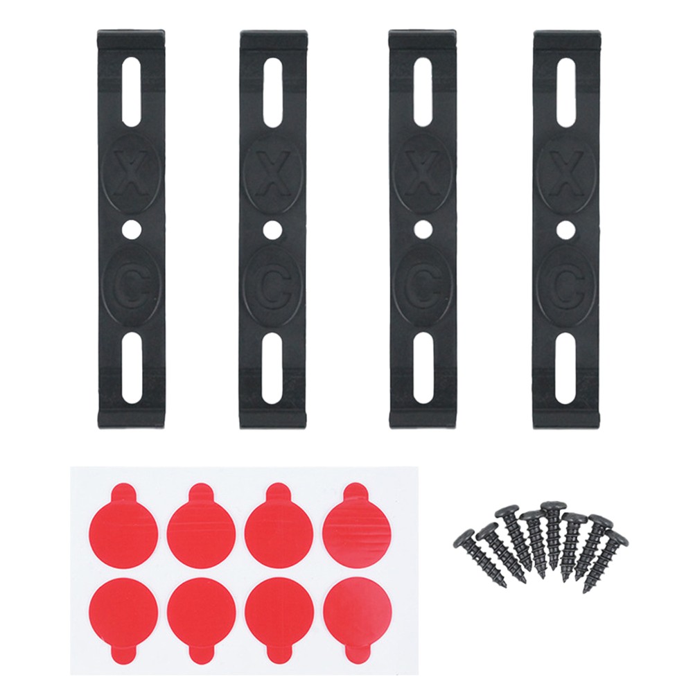 4PCS Frameless Universal License Plate Holder For Cars Car Tag Frame