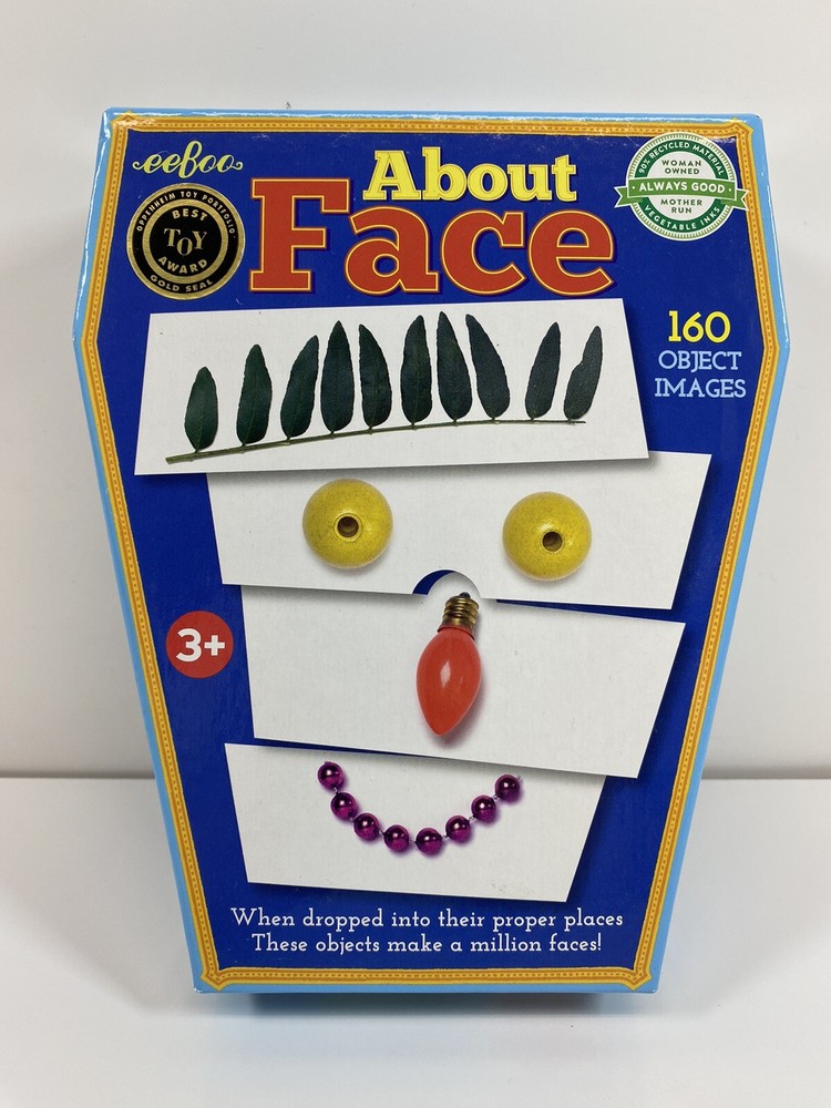 ABOUT FACE: Kids Face Create Game Pre-K BEST TOY AWARD Learning Educational-image