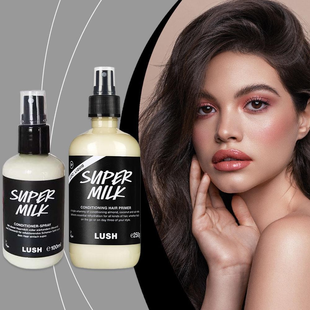 Super Milk Conditioning Hair Primer 100ml/250ml  Leave In Conditioner 100ml