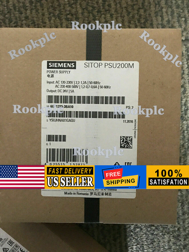 1PCS New Siemens PLC 6EP1333-3BA10 Power Supply Module 6EP1 333-3BA10