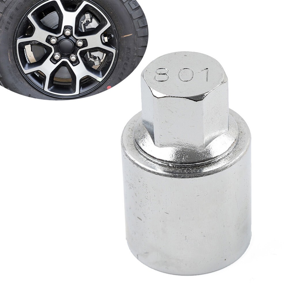 Anti-theft Wheel Bolt Lock Nut Key Fit Jeep Renegade Cherokee For Dodge 801