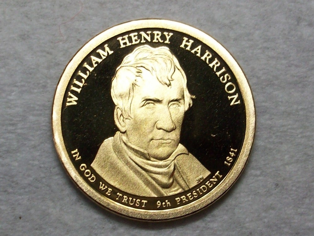 2009 S William Henry Harrison Presidential Proof $1 One Dollar Circulated