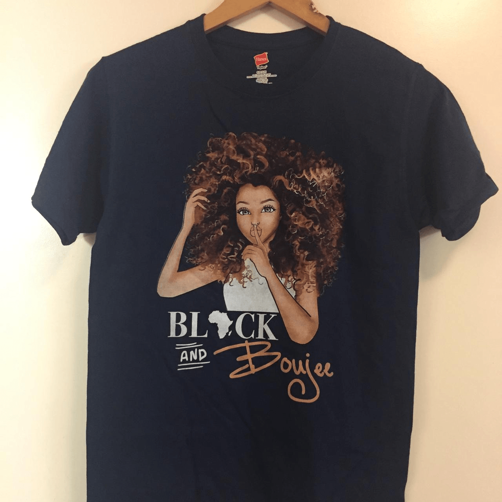 Black and Boujee T-shirt size XL