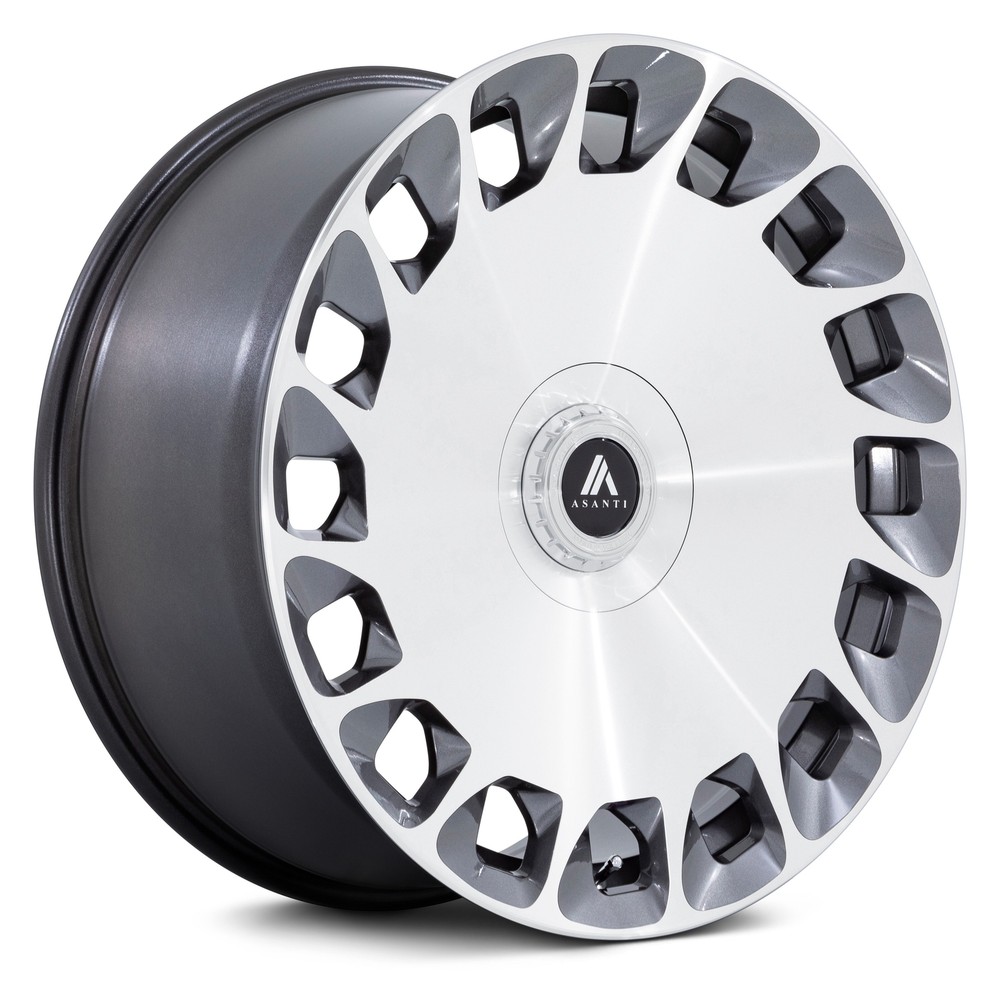 Asanti ABL-45 ARISTOCRAT 20x10.5 Platinum Wheel 5x112 72.56mm Single Rim
