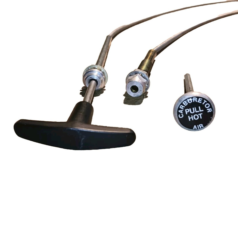 Aircraft Carburetor Heat & T-Handle Push-Pull Cables (Carb Heat is for parts.)