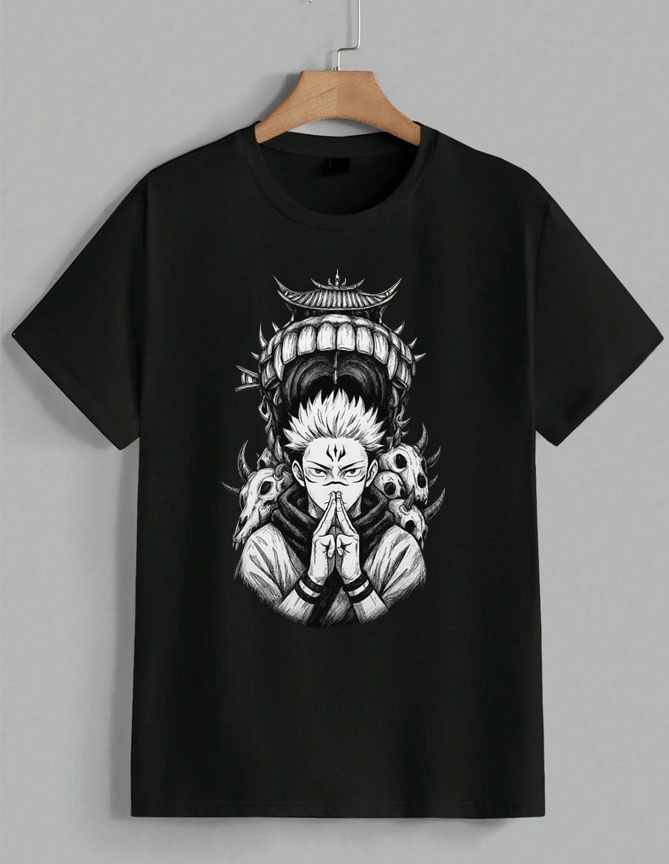 Jujutsu Kaisen Sukuna Domain Expansion Anime Manga Graphic Tee T-Shirt Unisex