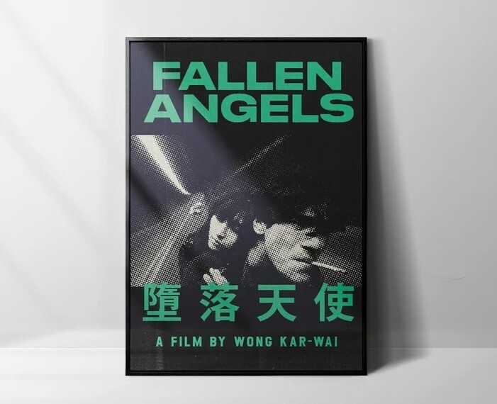 Fallen Angels / Wong Kar-wai / Minimalist Movie Poster