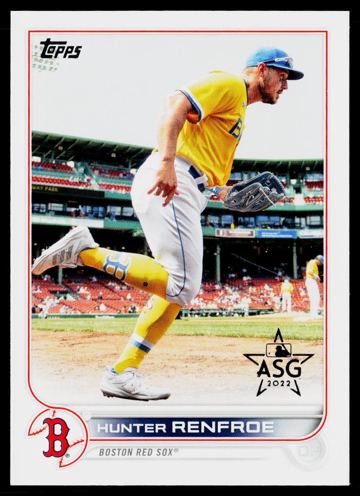2022 Topps All-Star Game Stamped #174 Hunter Renfroe Boston Red Sox MLB Card