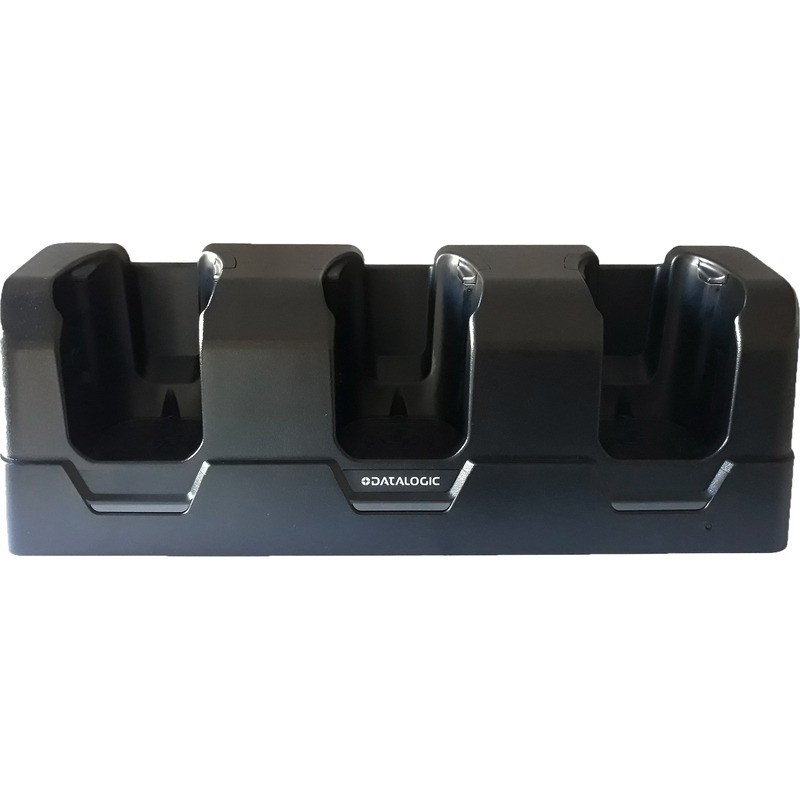 Datalogic 94A150108 3-Slot Wireless Charging Dock - Black