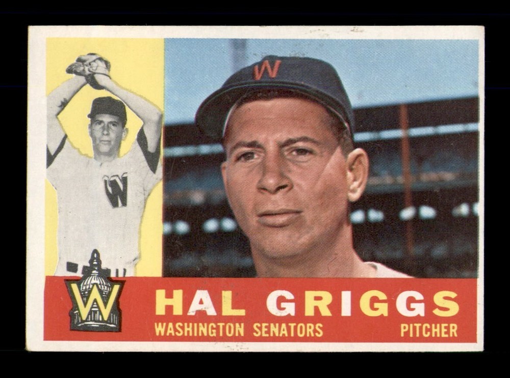 1960 Topps #244 Hal Griggs EX Baseball Card OBGcards