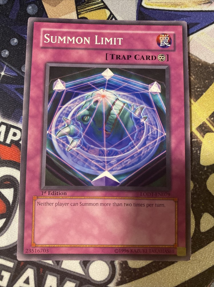 Yugioh Summon Limit LODT-EN079 Common 1st Edition Very Light Play-image