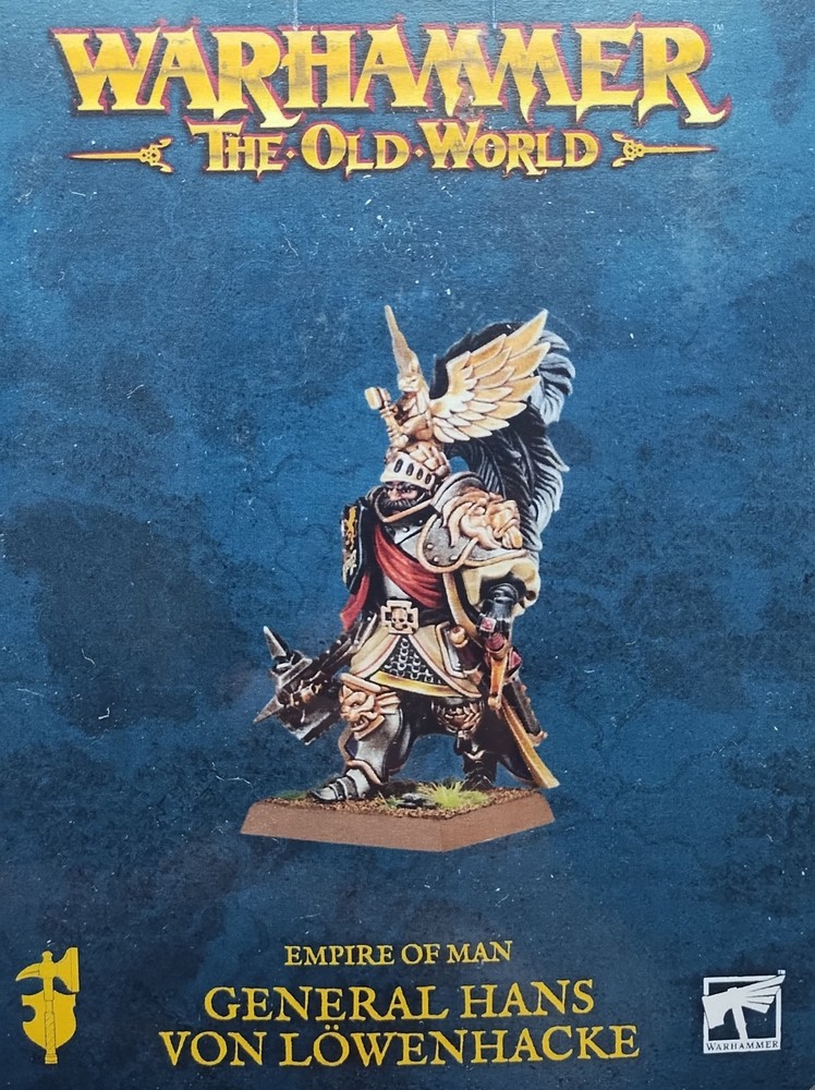 General Hans von Löwenhacke Warhammer The Old World Empire of Man GW NIB