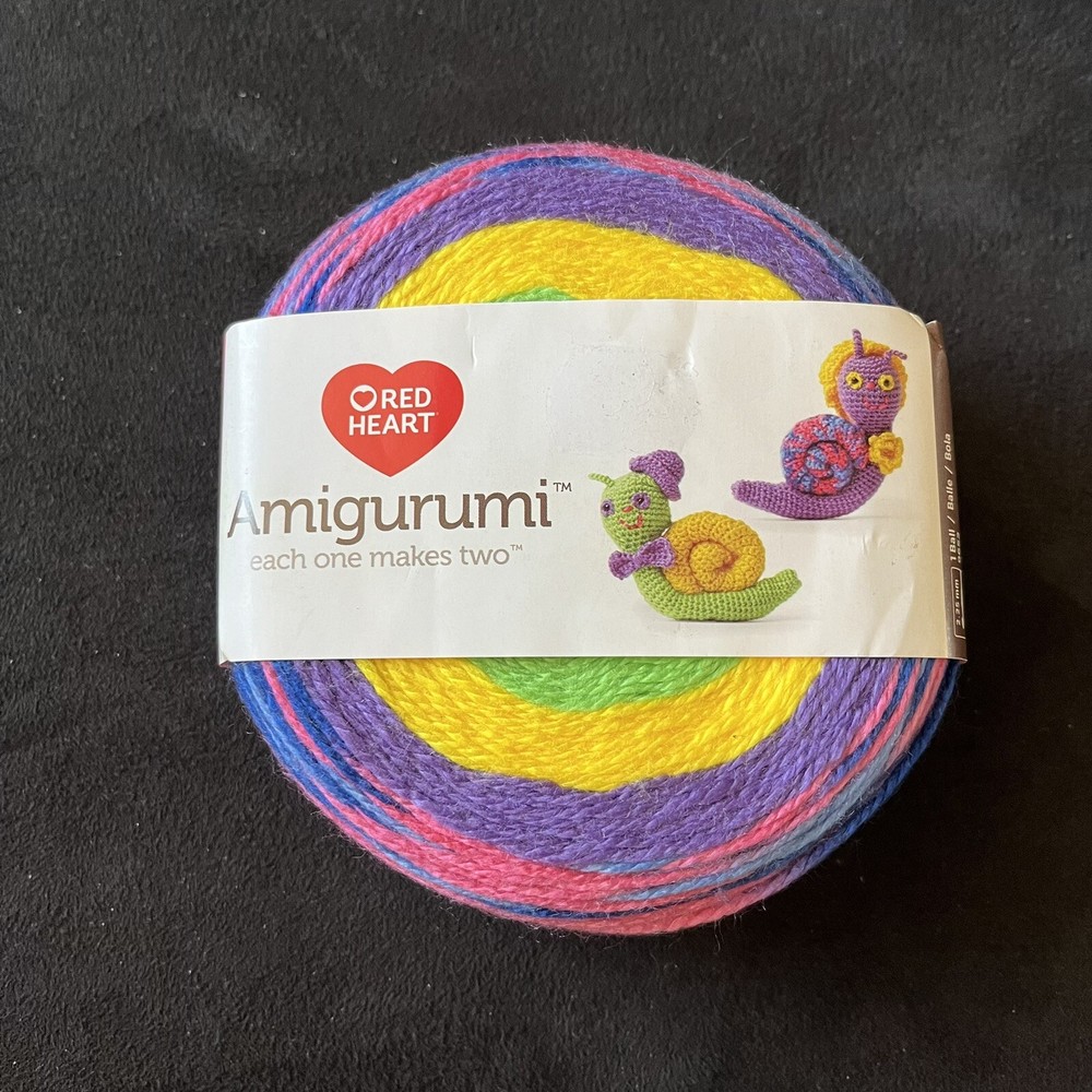Red Heart AMIGURUMI Yarn Kit SNAIL