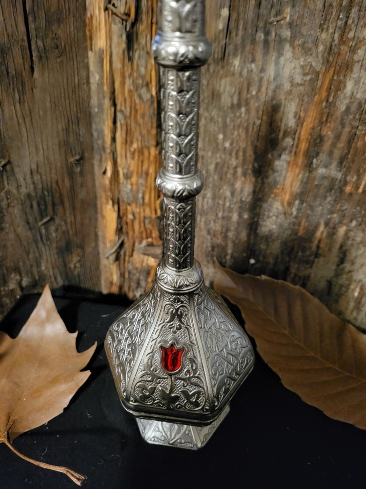 Handmade Copper Antique Moroccan Perfume Bottle