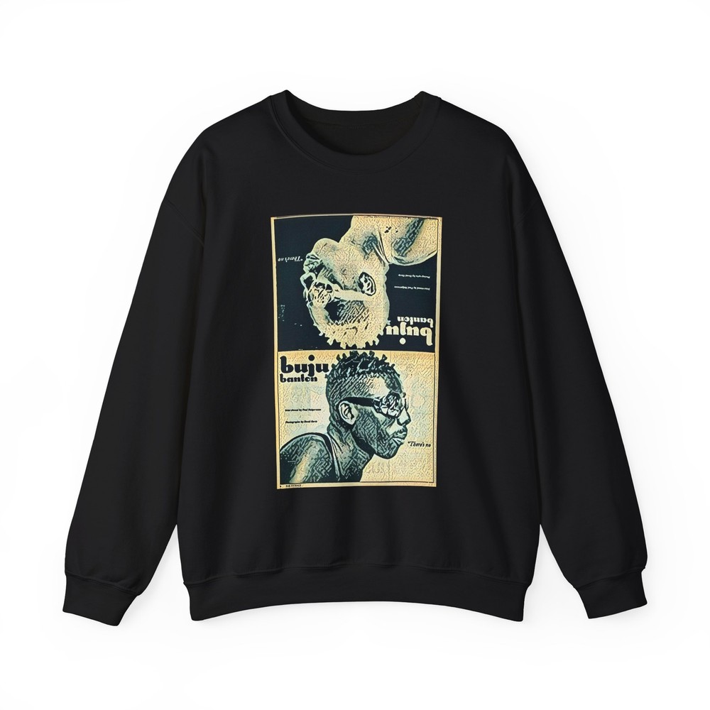 Buju Banton Graphic Print Long Sleeve Art Unisex Heavy Blend Crewneck Sweatshirt