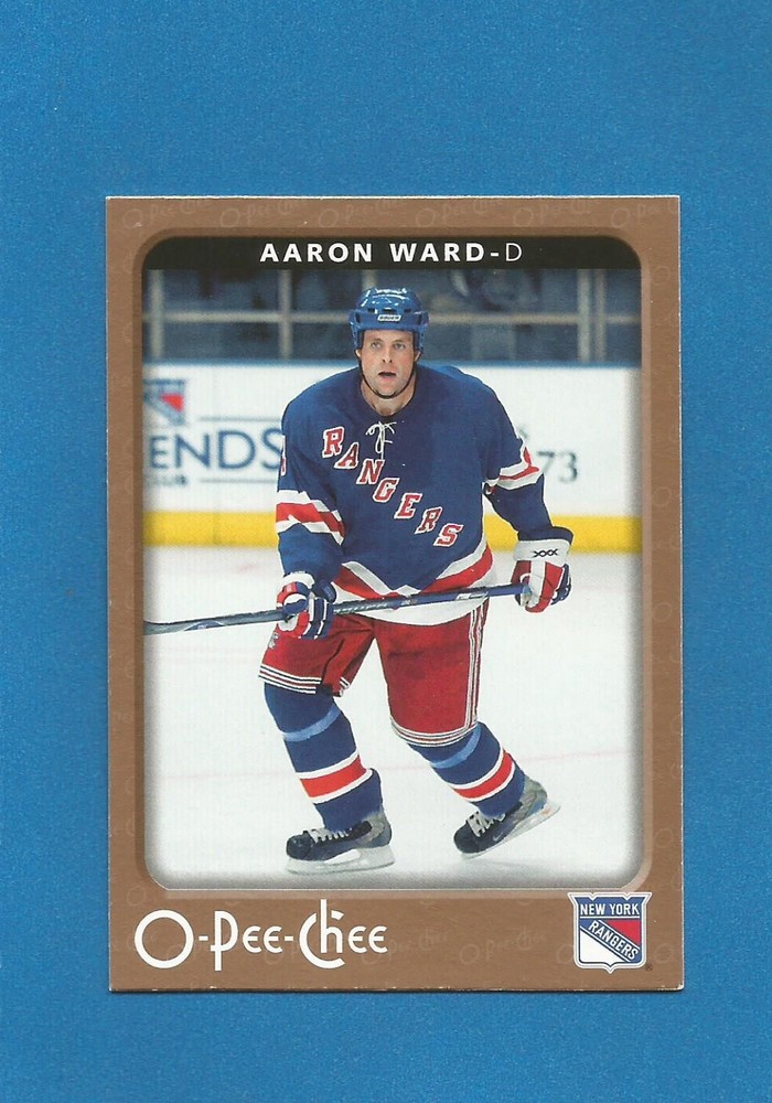 Aaron Ward 2006-07 OPC NHL Hockey Card #334 NM New York Rangers-image
