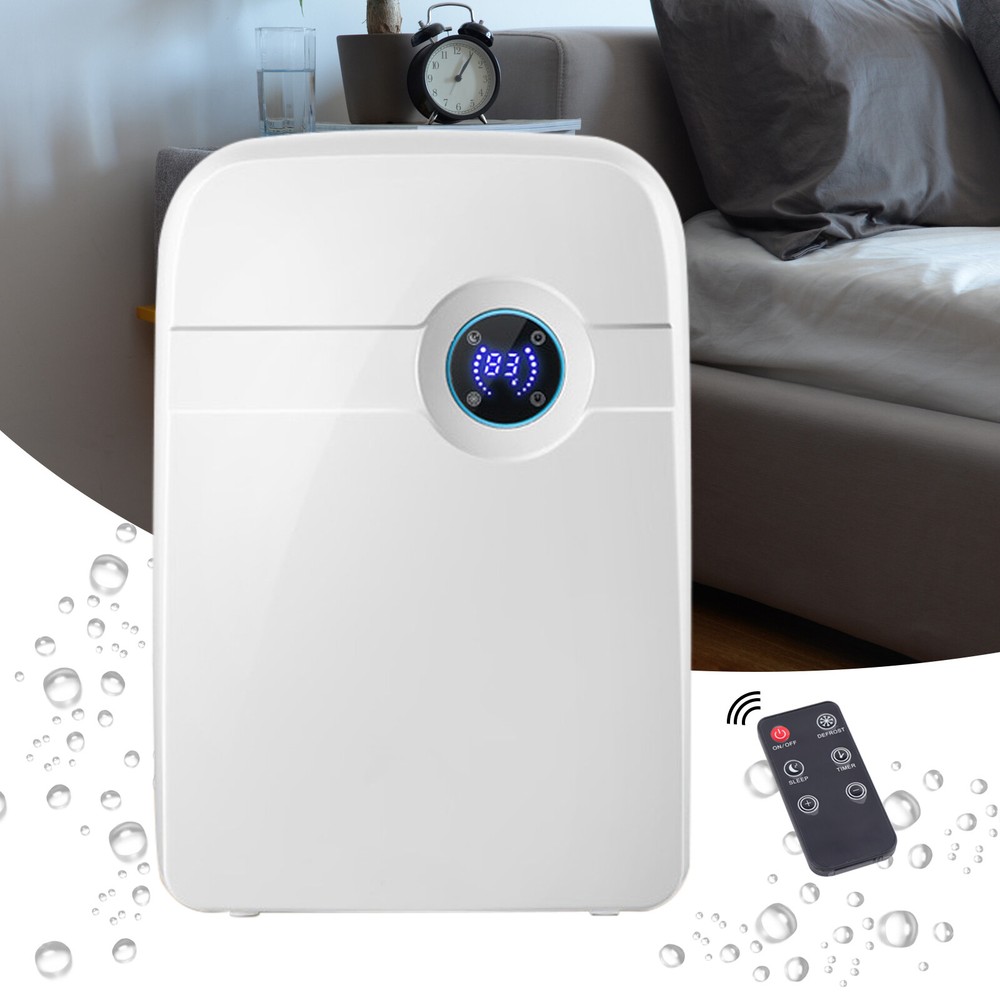 Mini Dehumidifier 2.5L Water Tank Closet Wet Air Dryer Remote Control Home New