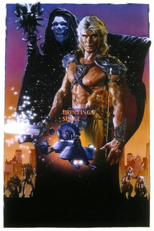 Vintage MOTU He-Man Classic Collectors Movie Poster 20x30