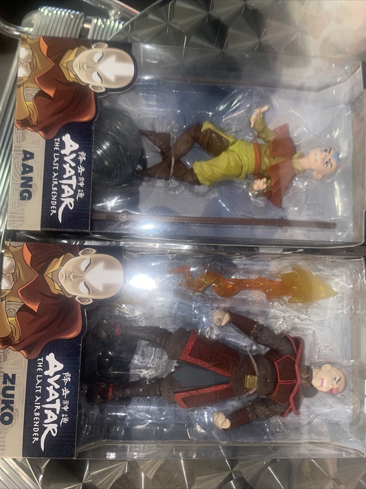 McFarlane Toys Avatar The Last Airbender Aang & Zuko 7-Inch Figures Available Now-image