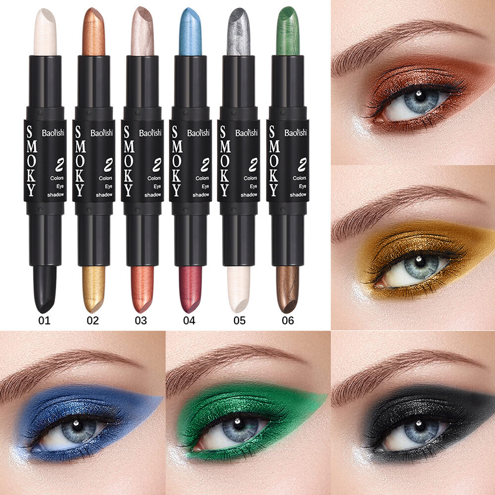 Eyeshadow Gel Pen Glitter Eyeliner Highlight Pencil Matte Pearlescent Waterproof