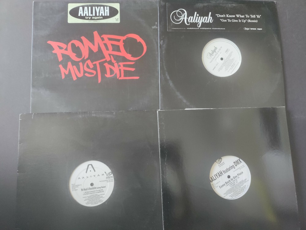 Aaliyah - Lot of 4 12