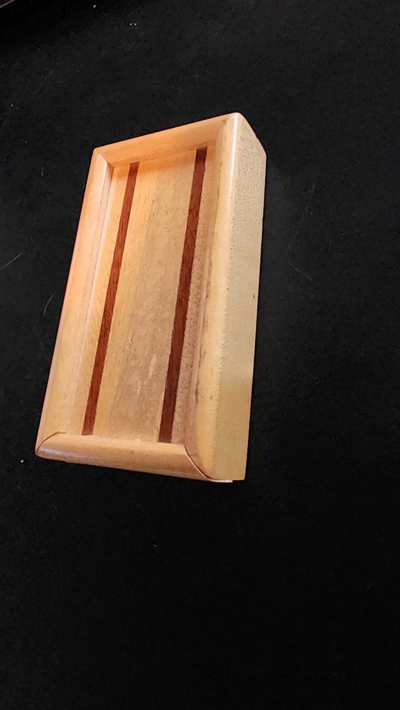 MAGIC WOODEN RATTLE BOX 1970s Collectible and a Great practical effect