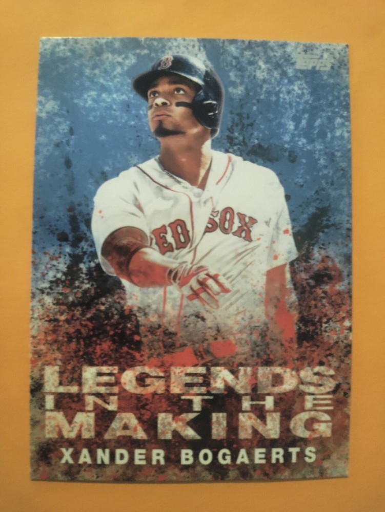 2018 Topps Update Legends in the Making Blue LITM-23 Xander Bogaerts Boston Red Sox