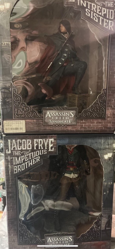 Assassain’s Creed Syndicate Jacob & Evie Frye figurine diorama set