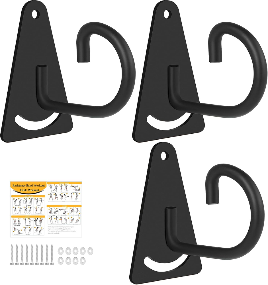 Resistance Band Wall Anchor,Door Anchor for Resistance Bands for Home Gym Workou