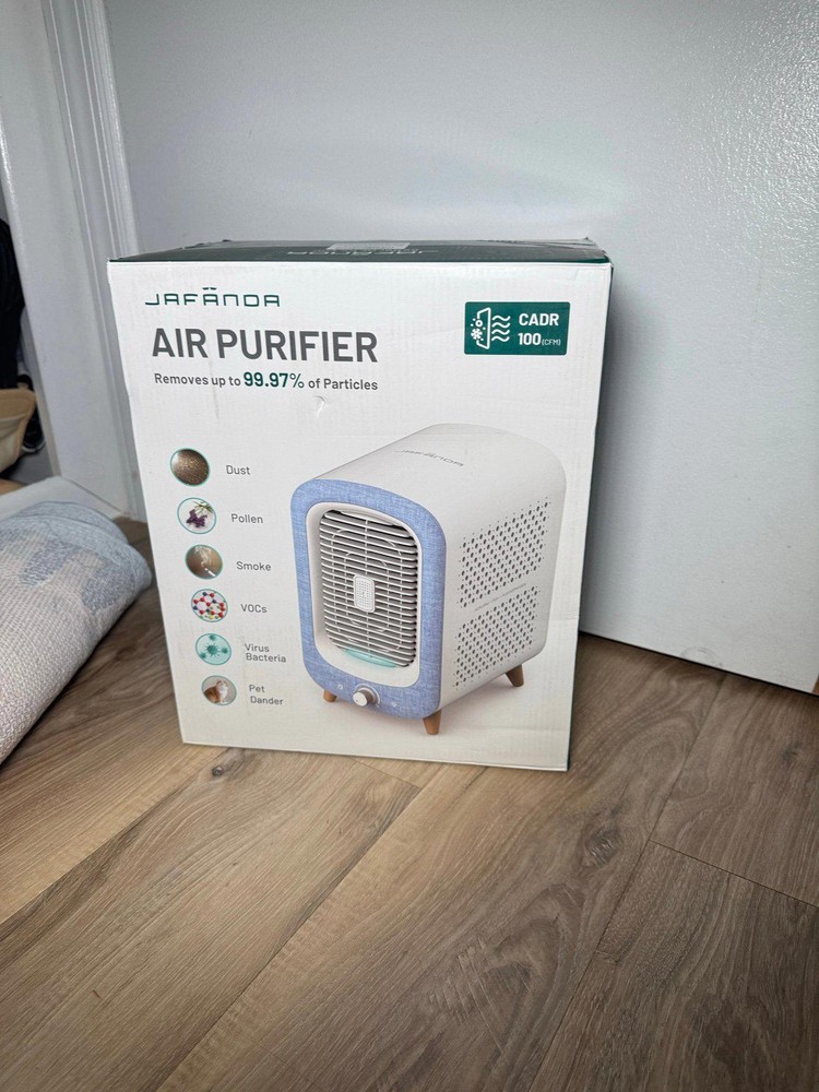Jafanda JF180 H13 HEPA Air Purifier with Activated Carbon for Home and Bedroom