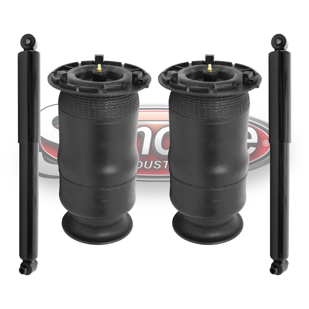 2002-2006 GMC Envoy XL Rear Air Ride Air Springs & Gas Shocks Kit
