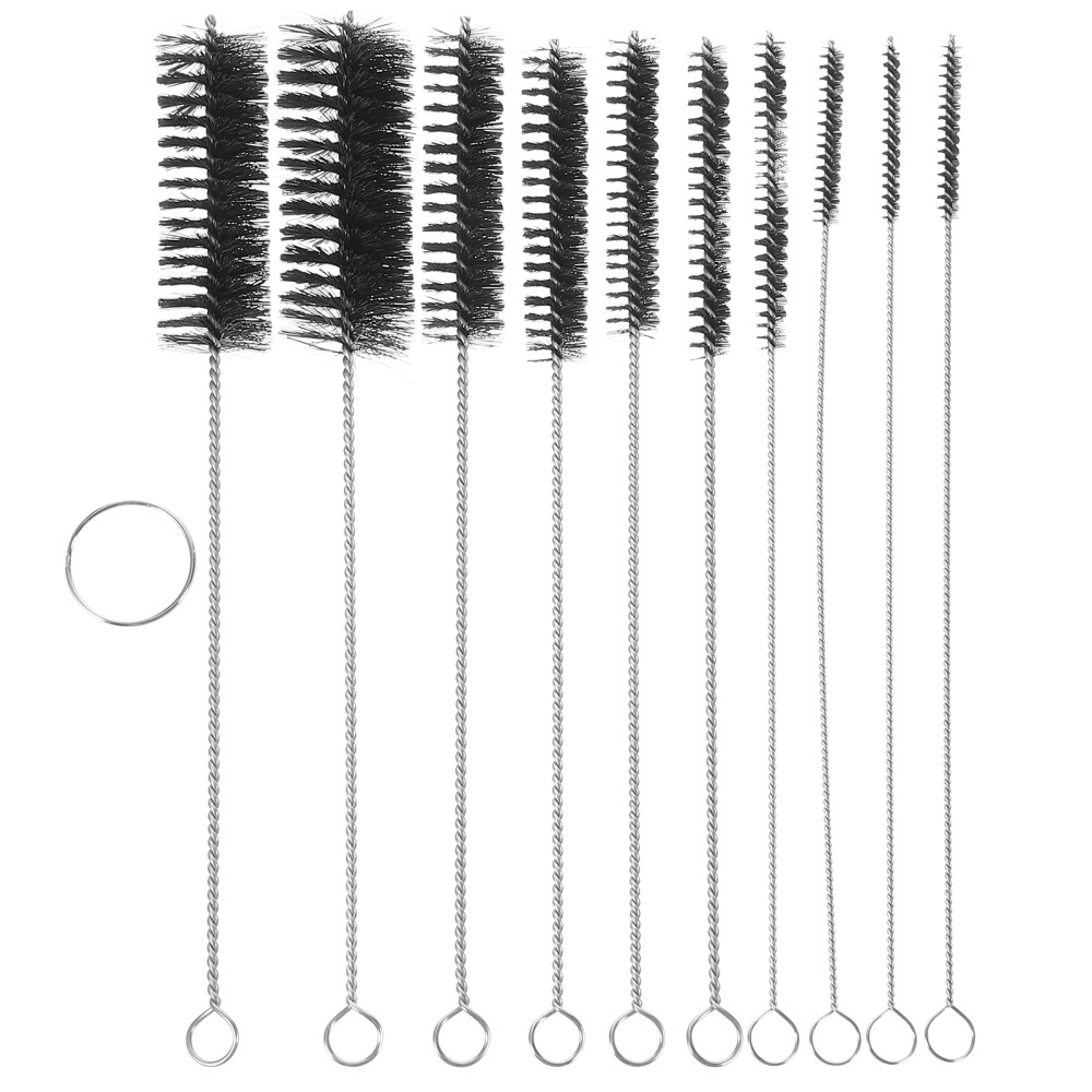 10 Pcs Premium Material Brush Hard-to-reach Spaces Cleaning