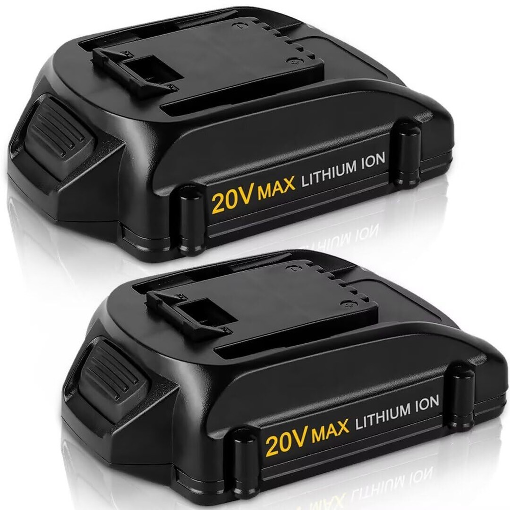 2Packs 3000mAh WA3525 Lithium ion Replacement Battery for 20V Battery WA3520 ...