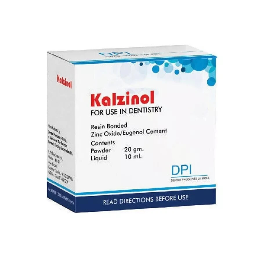DPI-Kalzinol Temporary Dental non-resin filling Cement Zinc Oxide/Eugenol Base T