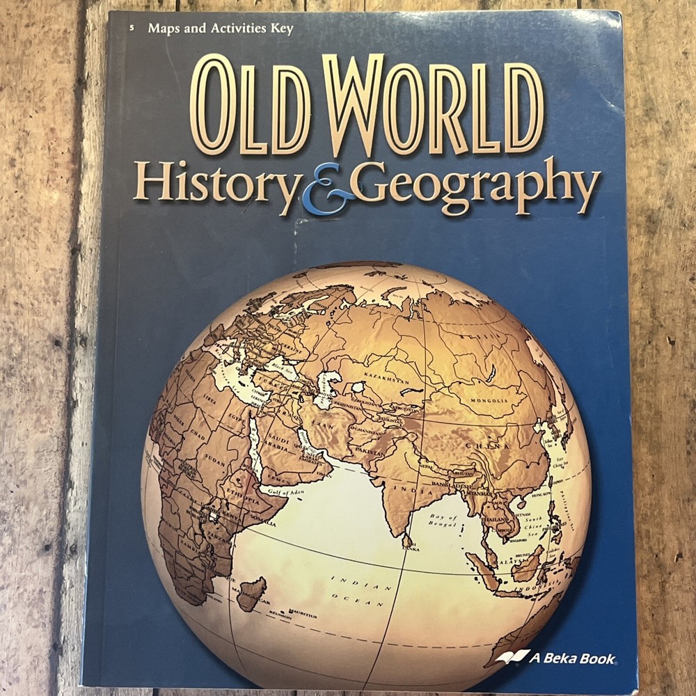 Abeka Old World History Maps Activities Answer Key 5 3rd Edition-image