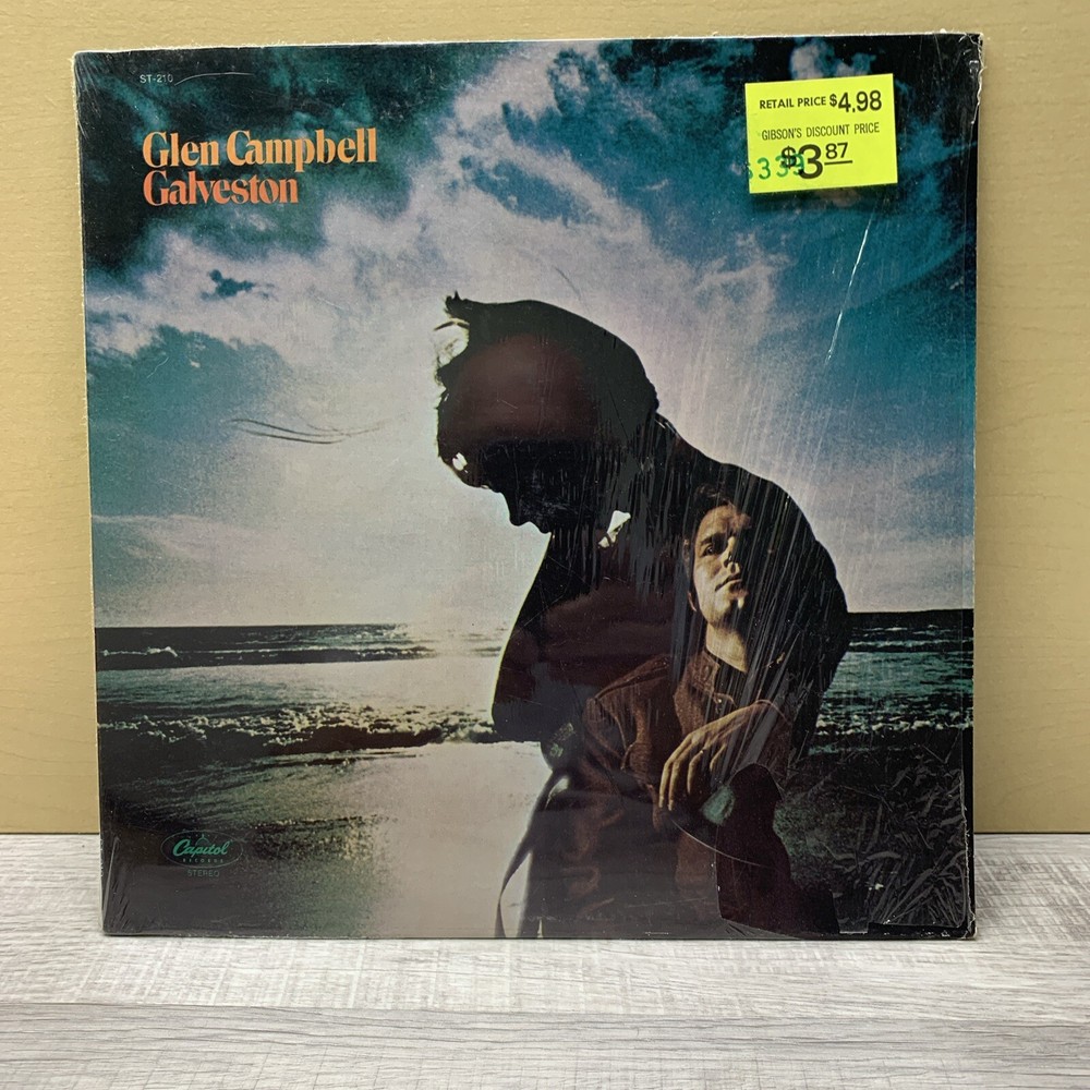 Glen Campbell Galveston 12 Inch Vinyl ST-210 VG A15 Vintage Record