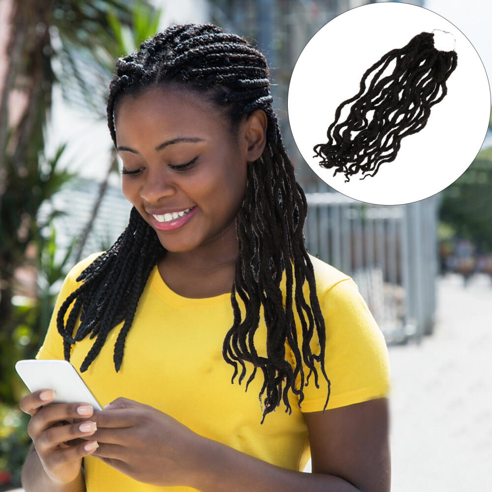 Crochet Braiding Hair for Black Women Ladies Braided Wig Miss