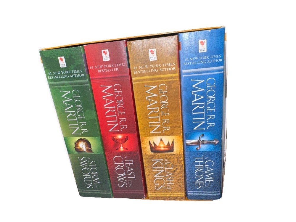Game of Thrones 4-Book Set: A Song of Ice and Fire Series - VG Condition-image