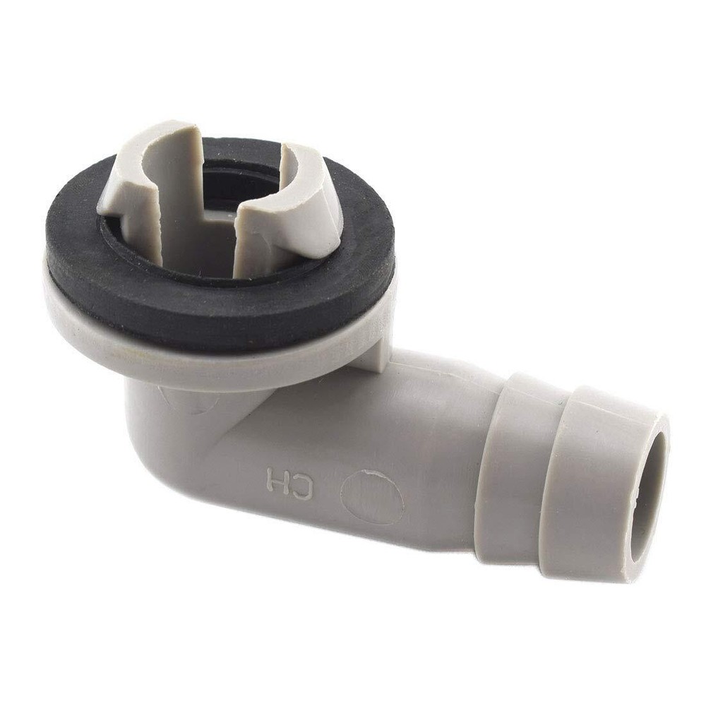 Air Conditioner Ac Drain Hose Elbow Connector Fitting Condensate Draining Adapte-image