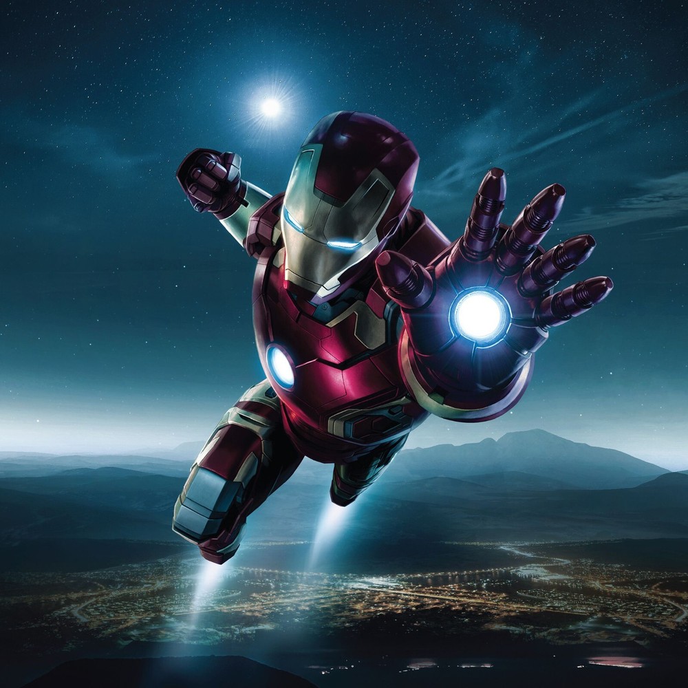 Iron Man Poster Wall Art Home Decor Photo Prints 16x16, 20x20, 24x24